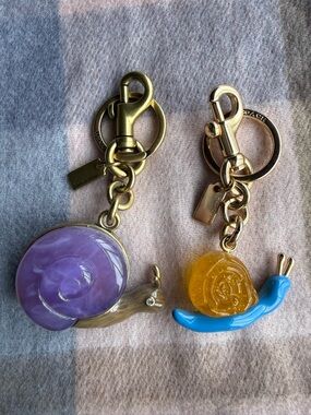 Coach Snail Bag Charms
